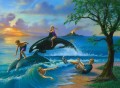niños y delfines 26 Fantasía